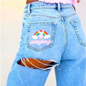 PACSUN PLAYBOY JEANS SIZE 24